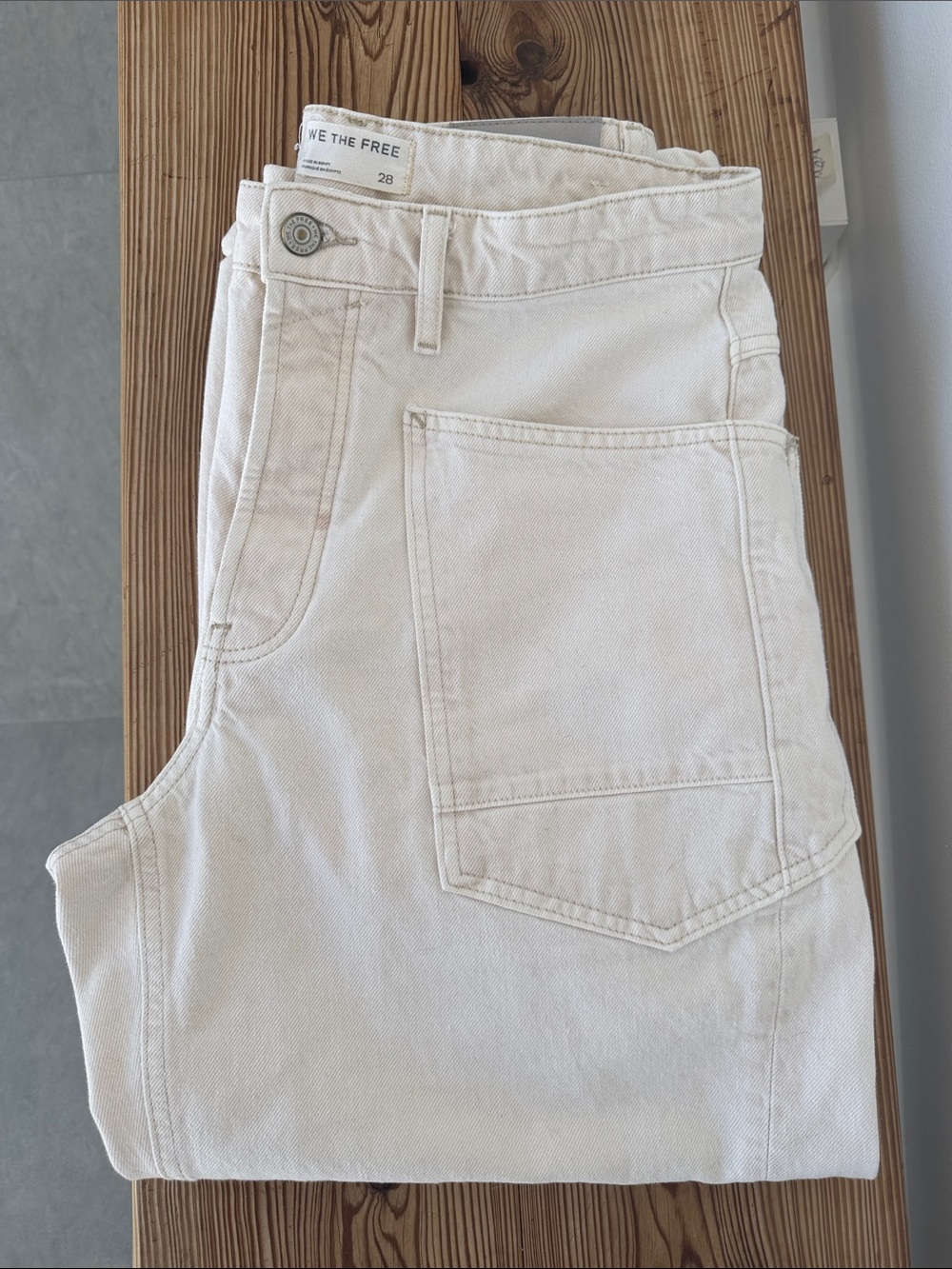 We The Free Women's Dusty Roads Minimalist Moxie Barrel Jeans